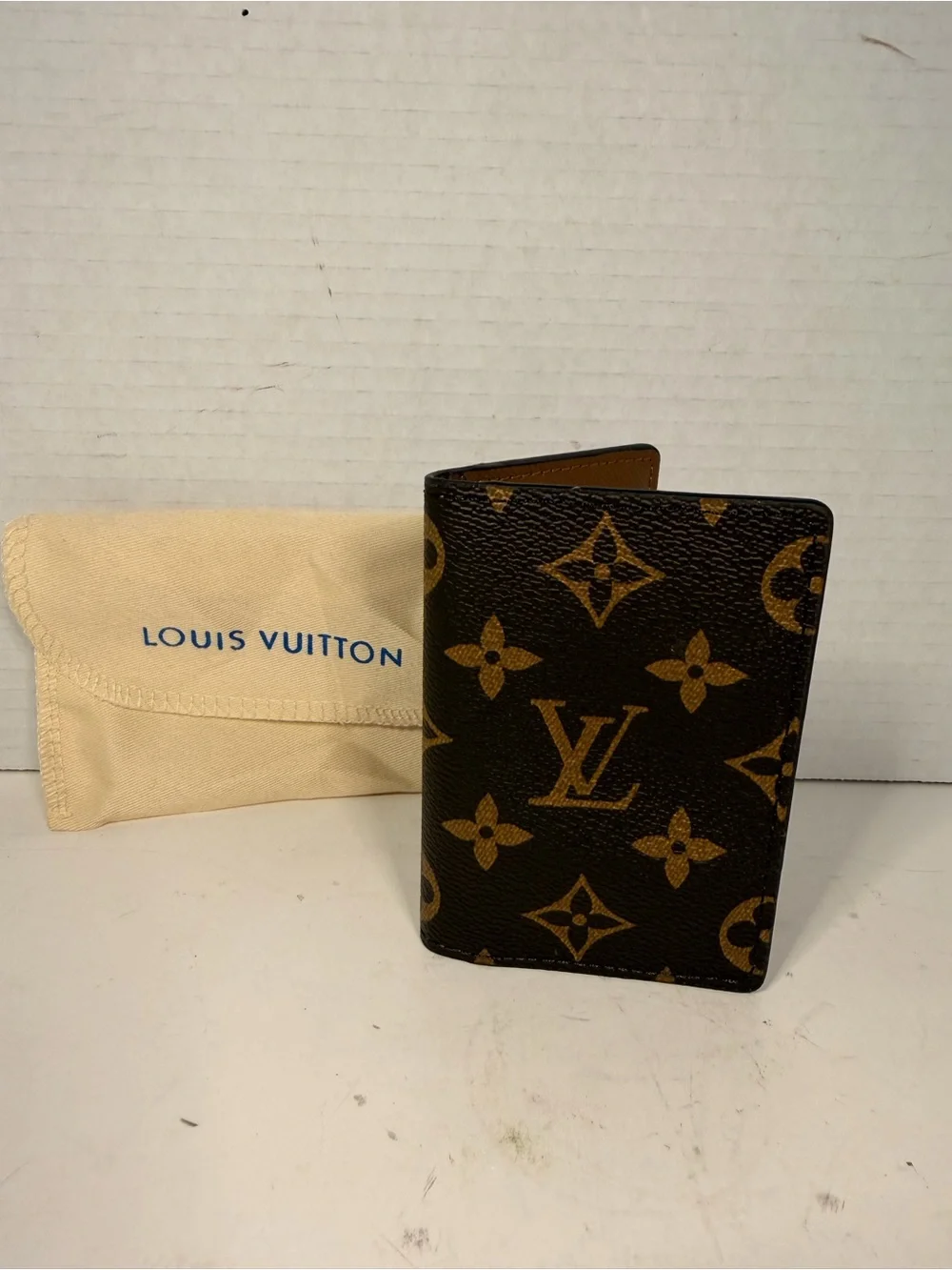 Louis Vuitton Monogram Giant Reverse Pocket Organizer Card Holder